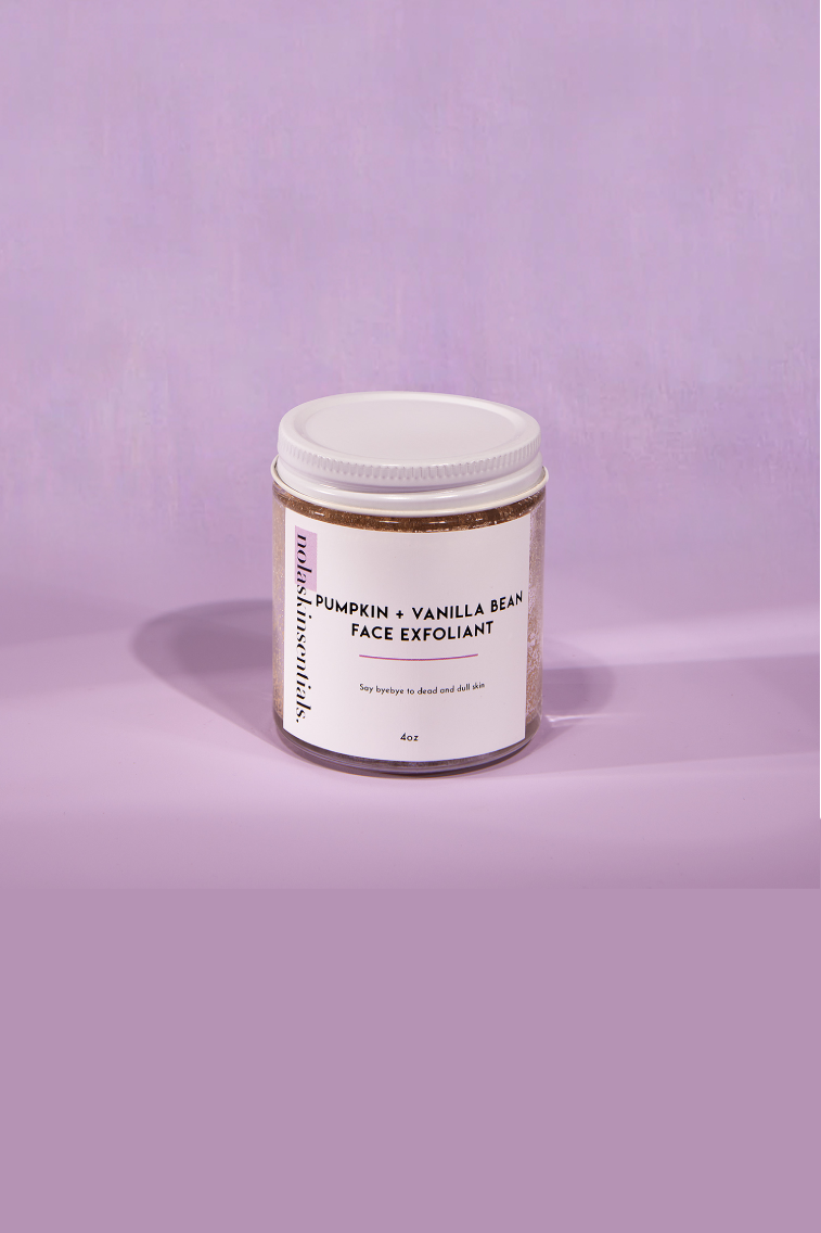 Pumpkin & Vanilla Bean Face Exfoliant