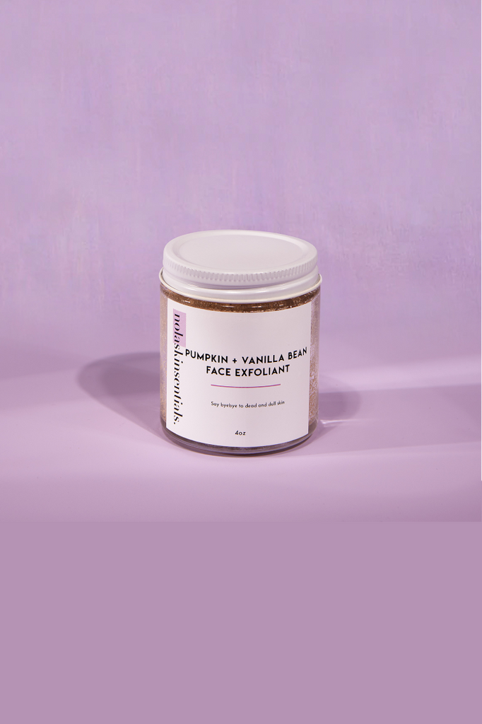 Pumpkin & Vanilla Bean Face Exfoliant