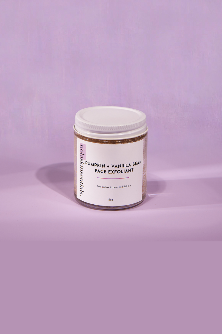 Pumpkin & Vanilla Bean Face Exfoliant