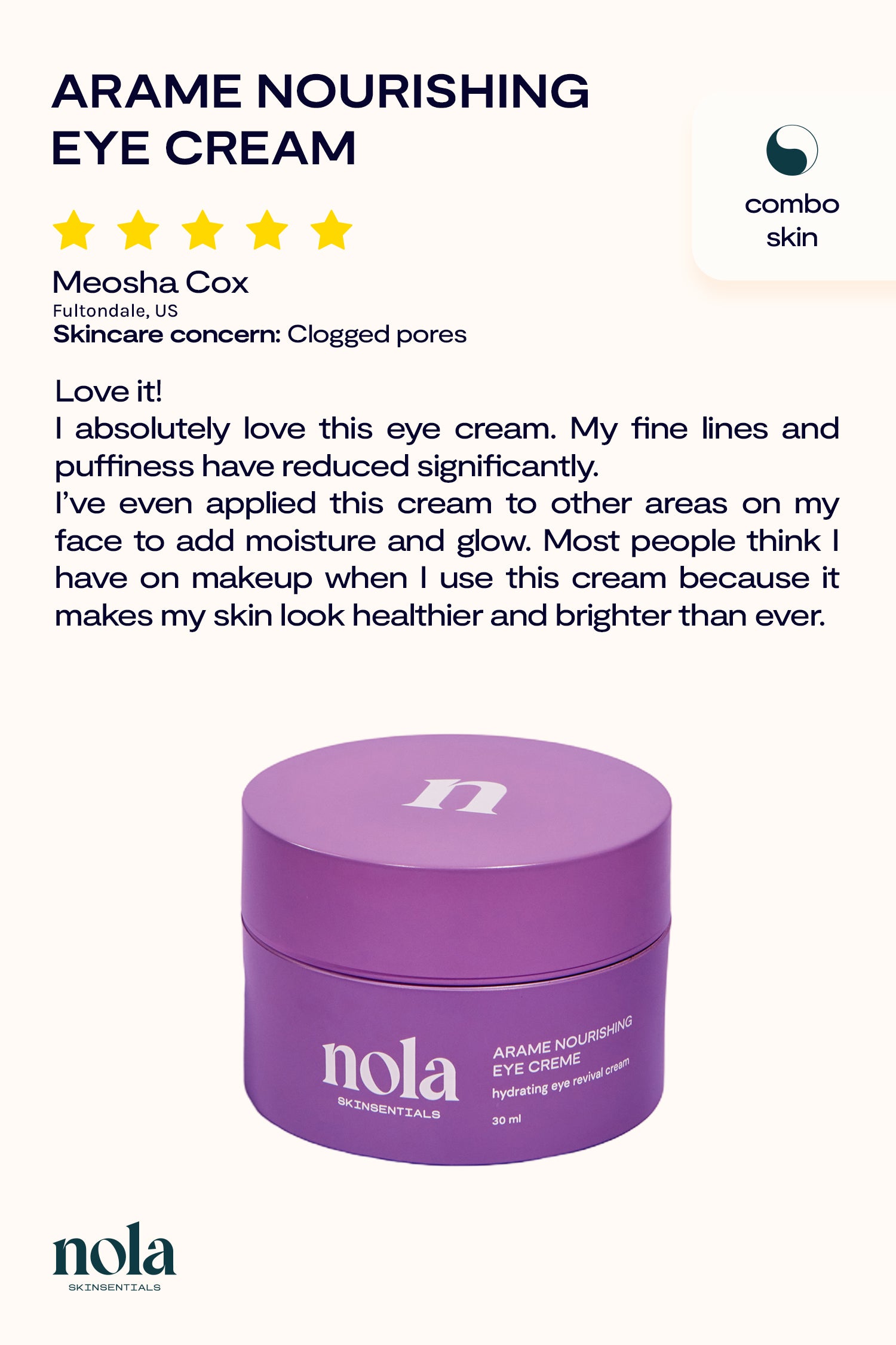 Arame Nourishing Eye Cream