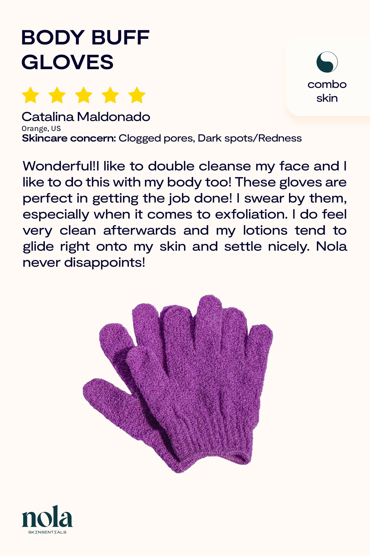 Wholesale SRSLY Buffed Exfoliating Gloves - Treats Dry Skin for