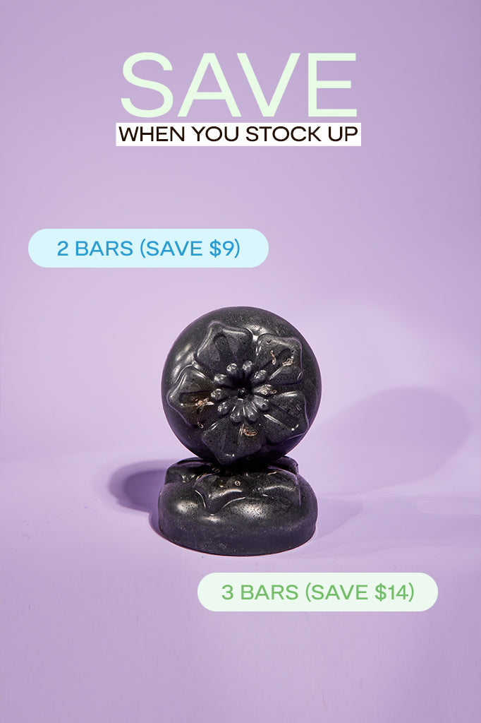 Charcoal Flower Bar