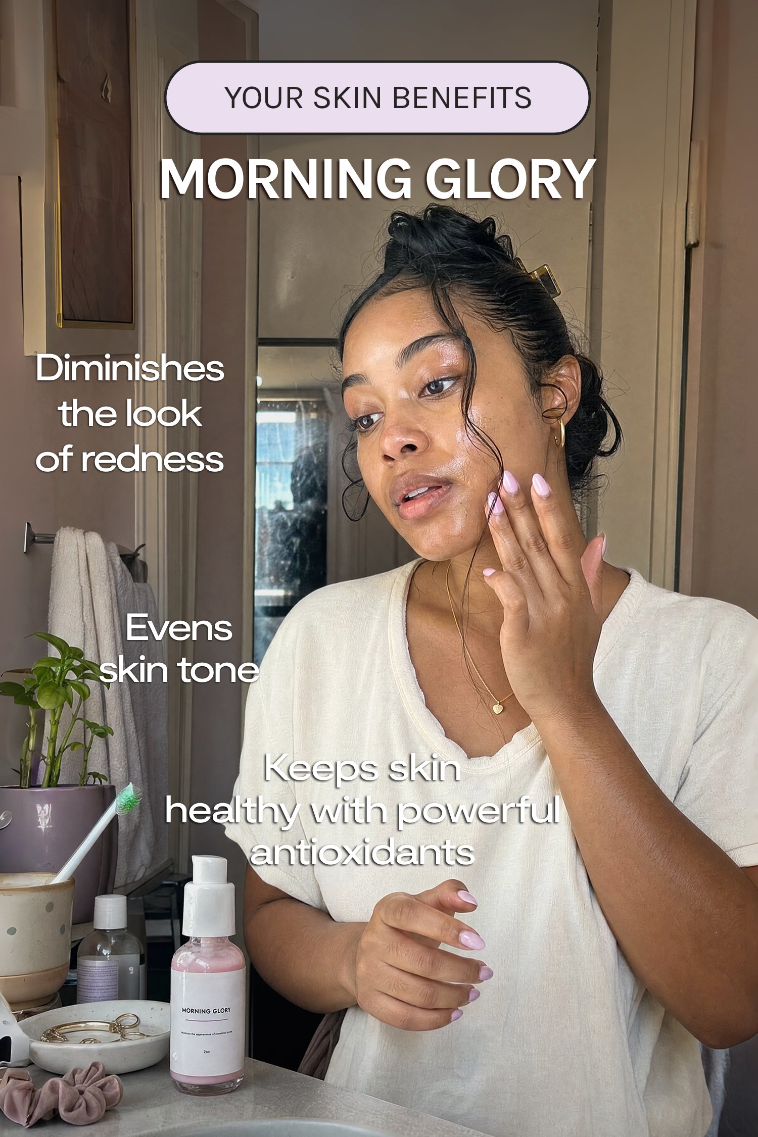 Nolaskinsentials Morning Glory Serum - Wake Up And Smooth Dull Skin