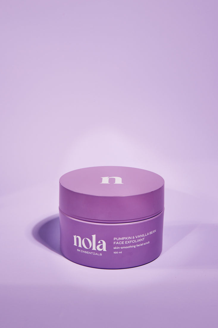 Pumpkin & Vanilla Bean Face Exfoliant