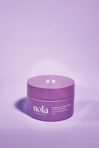 Pumpkin & Vanilla Bean Face Exfoliant