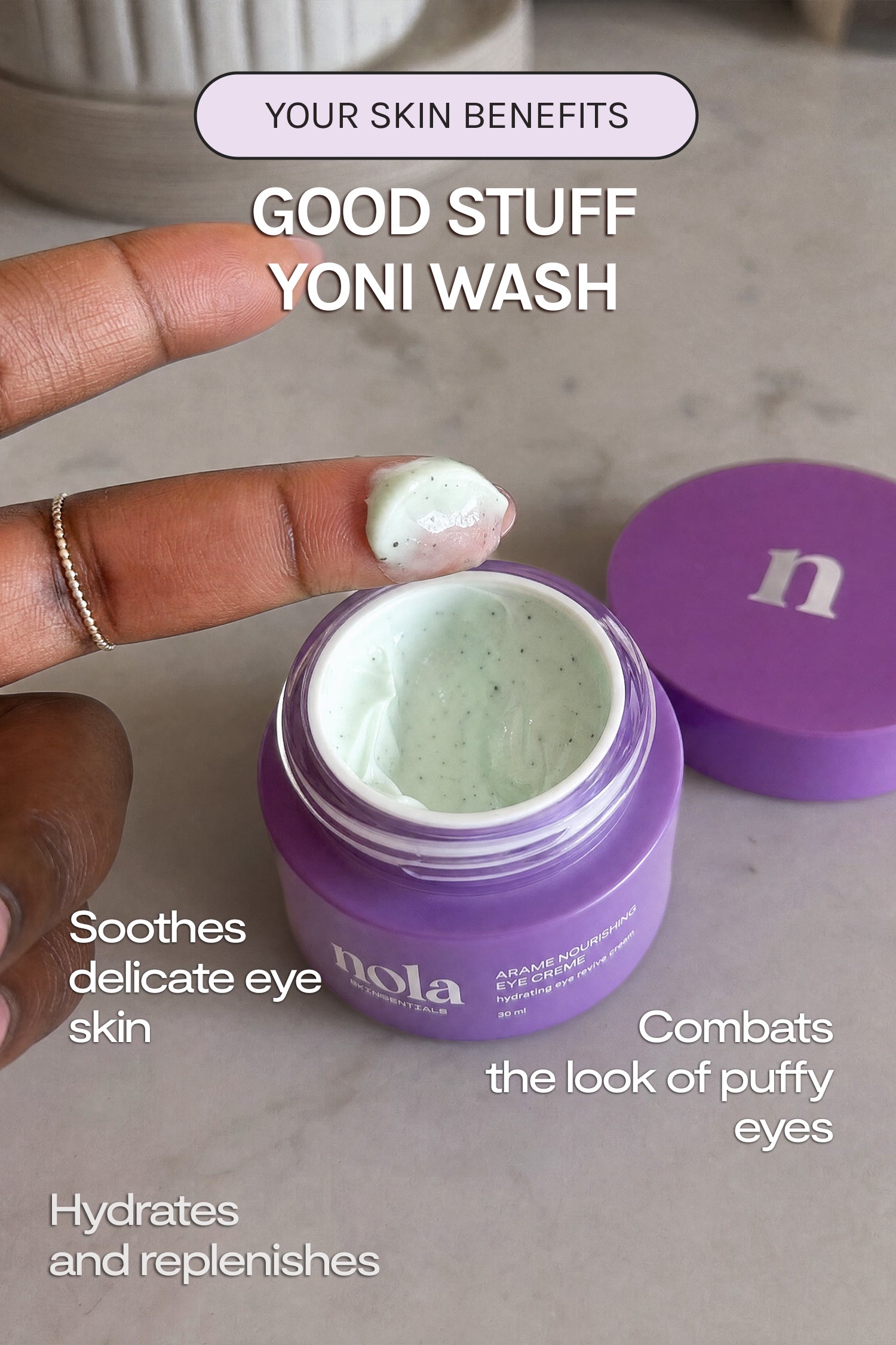Arame Eye Creme – Hydrating Eye Cream for Dark Circles | Nola
