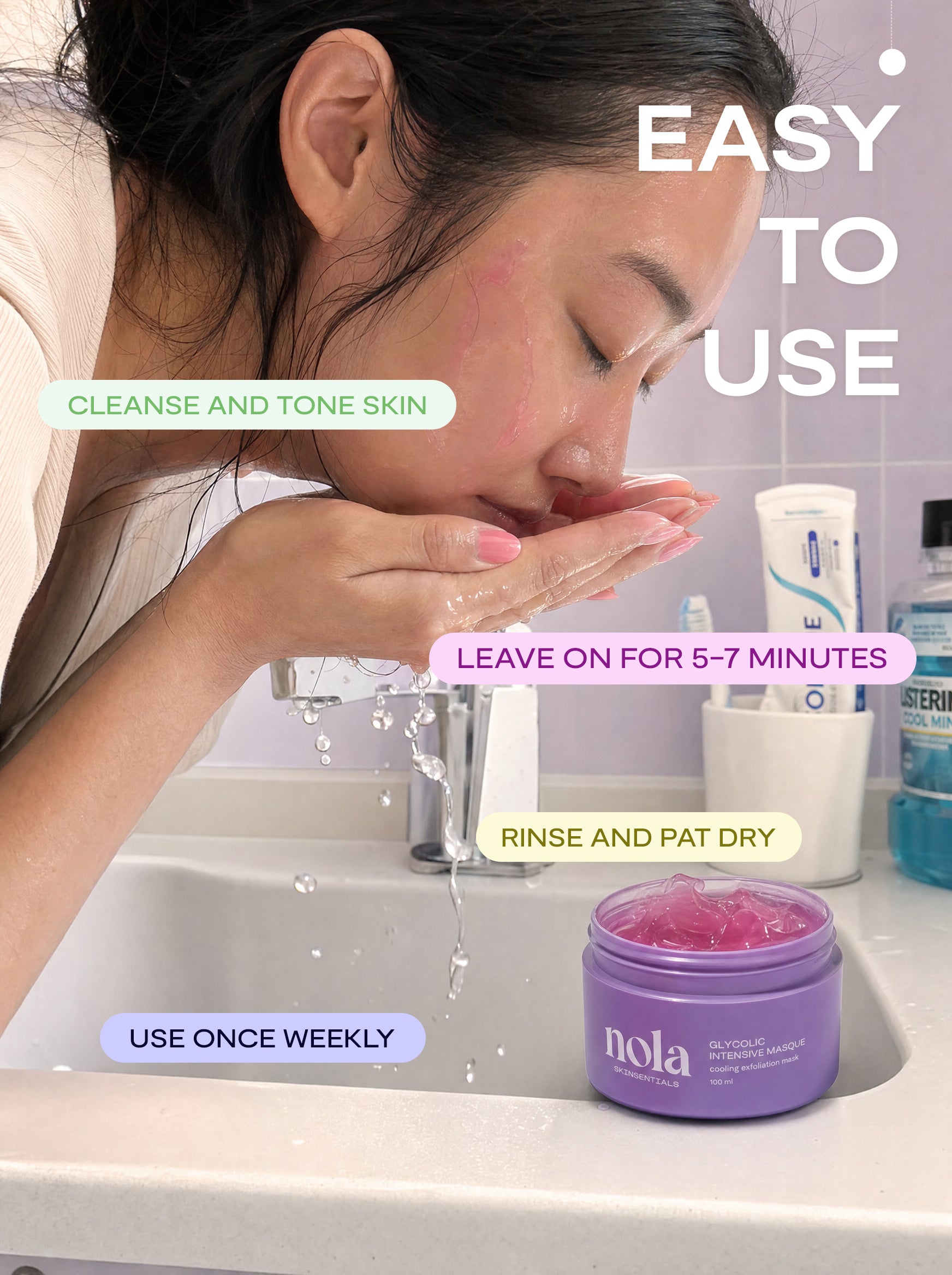Glycolic Intensive Masque – Resurfacing Face Mask | Nola