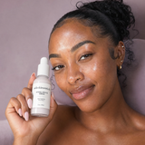Glowing hydrated skin close-up featuring Hydra Hottie Serum results by NOLA Skinsentials