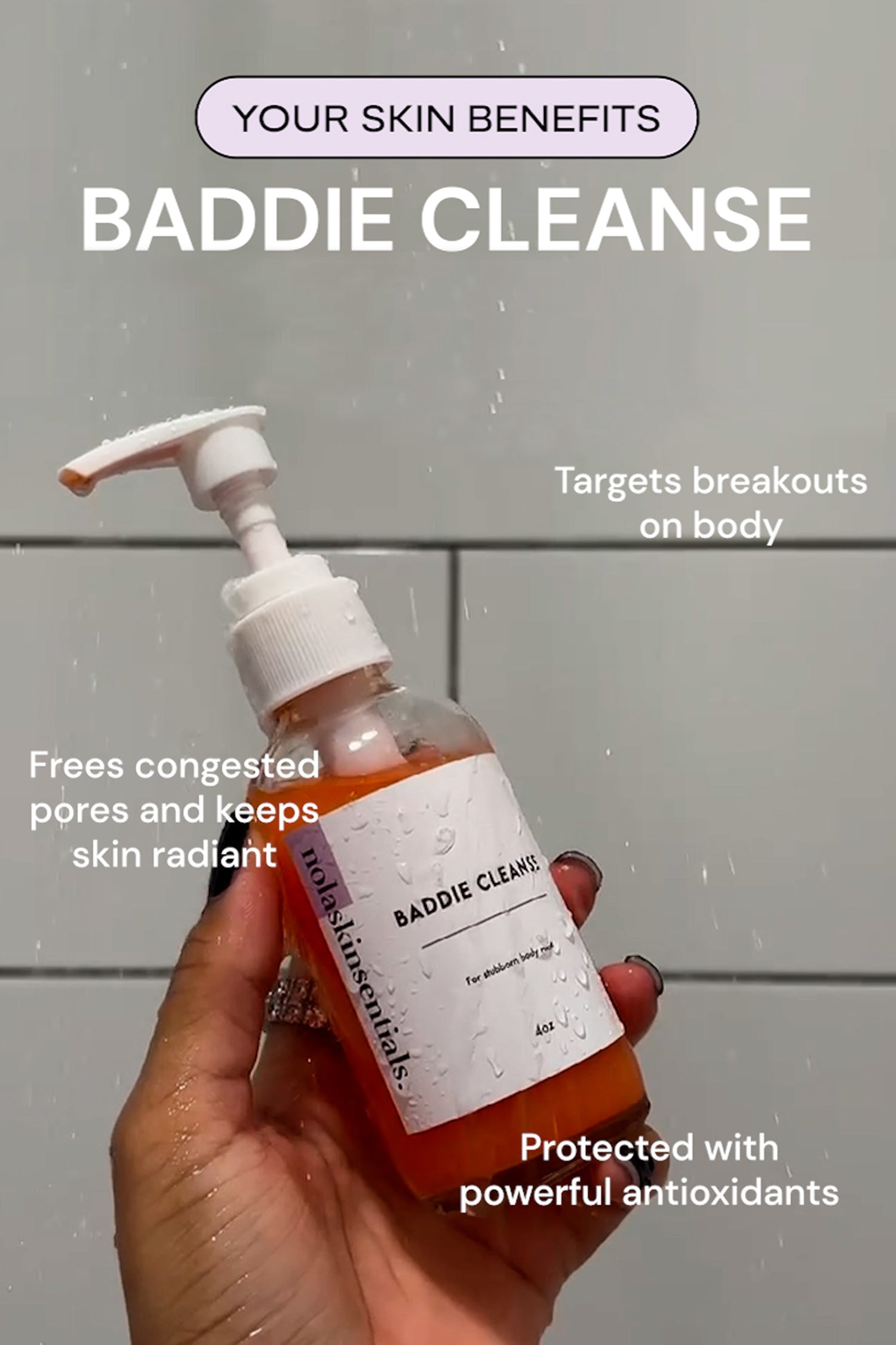 Salicylic Acid Cleanser For Clogged Pores
