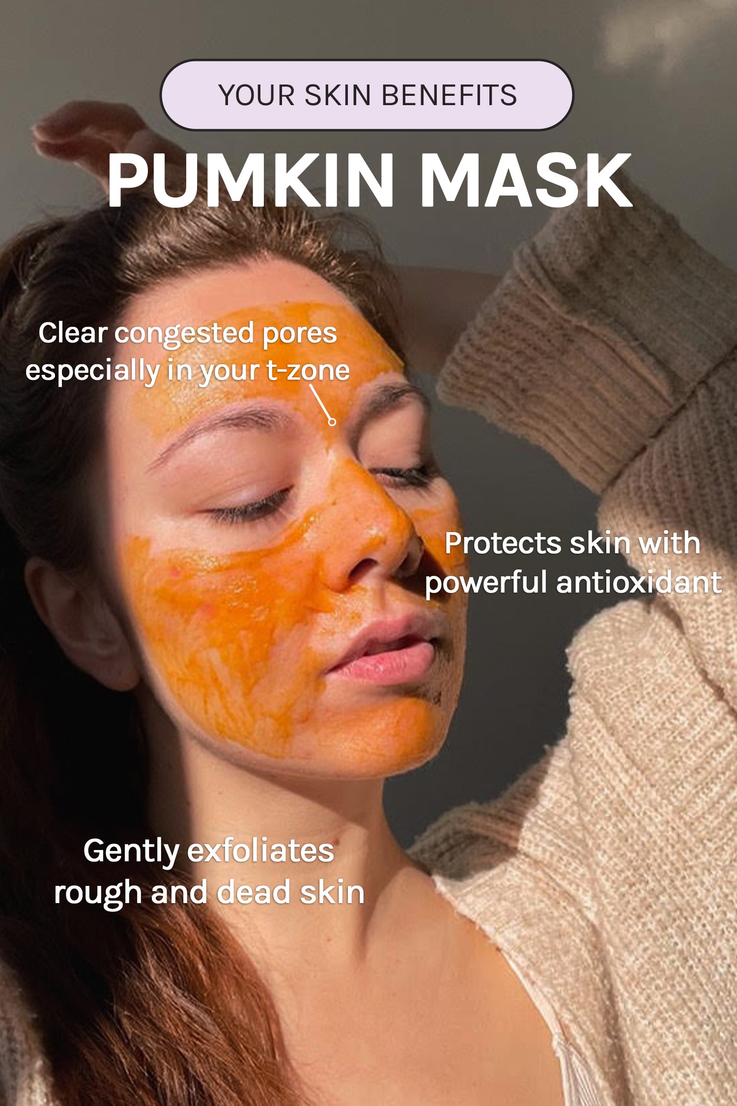 Year-round Pumpkin Face Mask with Enzymes