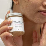 Pumpkin & Vanilla Bean Face Exfoliant